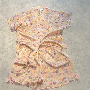 Secret Treasures Kids Pajama Set - Pastel Floral